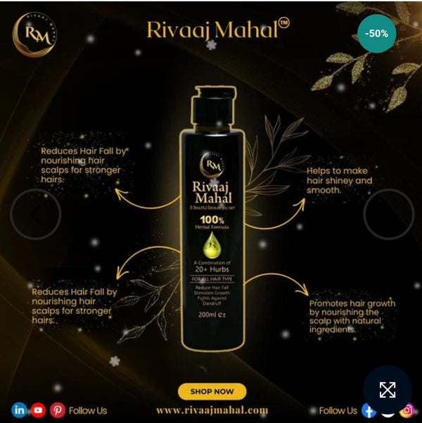 Rivaj Mahal Hair Oil